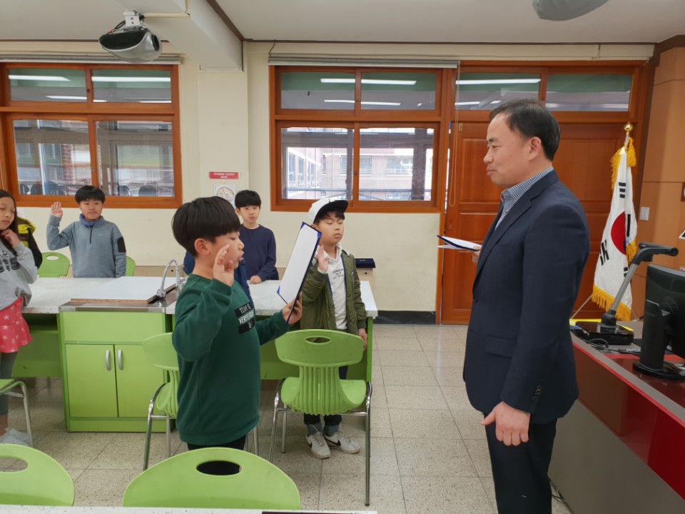 2018 조종초등학교 영재학급 개강식 사진